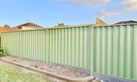 Australische stalen poedercoating geprofileerde Colorbond tuinhekwerk metalen hekpanelen Colorbond hekwerk