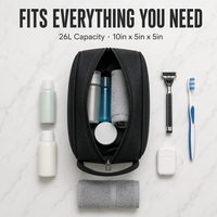 Sac de toilette portable pour le sport, la salle de sport, la douche, la natation et les essentiels de voyage