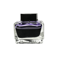 Flacon en verre transparent pour encre de tatouage, 15 ml, 30 ml, avec couvercle