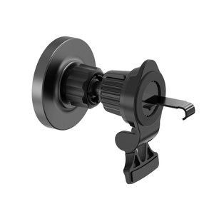 Support de téléphone magnétique en alliage d'aluminium pour voiture, <span class=keywords><strong>chargeur</strong></span> sans fil à charge rapide, fixation sur grille d'aération avec crochet bec d'aigle - Product Image 3