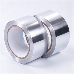 Cinta de Aluminio Plateada de Alta Resistencia con Adhesivo Acrílico para Sellado de Conductos HVAC y Reparación de Tuberías de Escape - Product Image 2