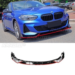 ชุดแต่งกันชนหน้ารถยนต์ BMW ซีรีส์ 1 M Sport ปี 2019-2023  ลิ้นกันชนหน้าแบบดิฟฟิวเซอร์ สีดำเงา ชุดป้องกันกันชน - Product Image 2