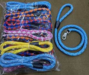 Laisse en corde tressée pour chiens 5 pieds 16 mm - Product Image 3