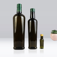 Bouteille d'huile PET d'emballage en plastique en gros de différentes couleurs pour huiles de cuisson