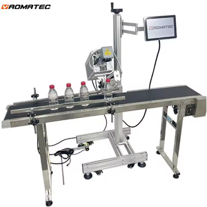 เครื่องยิงเลเซอร์ CO2 อัตโนมัติความเร็วสูง YAOMATEC สำหรับทำเครื่องหมายวันหมดอายุบนวัสดุที่ไม่ใช่โลหะ เช่น ไม้ อะคริลิก พลาสติก และขวด - Product Image 6