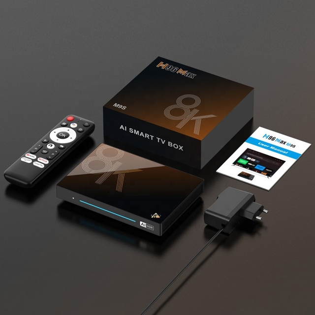 2026 H96 MAX Rockchip RK3576 IPTV STB 8K Streaming Internet Smarter Ott 8GB RAM 128GB ROM Premium Android 14 Pro Set Top TV Box