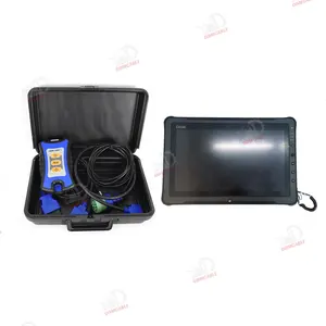 GETAC F110 with NEXIQ 3 USB LINK USB BLUETOOTHディーゼルトラック診断ツールトラックOBD故障診断検出器VOLVOISUZU用