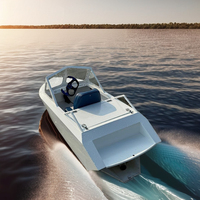 Nouveau jet boat à énergie électrique, petit hors-bord à sièges simples/doubles/quatre personnes