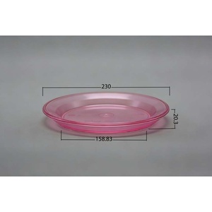 Heavy-Duty Food-Grade PP White Round Dinner Plates, Disposable Reusable Plastic Serving Dishes for Daily Household Use - Product Image 2