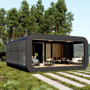 Cabane de luxe en forme de pomme avec toit isolé, résidence portable écologique pour station balnéaire montagneuse et glamping hivernal - Product Image 2