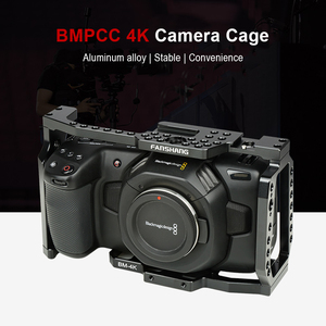 Cage de caméra Viltrox pour caméra de cinéma de poche Blackmagic BMPCC 4K Cage de protection avec plate-forme d'épaule à vis 1/4 ''<span class=keywords><strong>3</strong></span>/8'' - Product Image 2