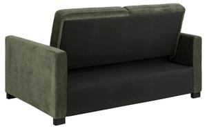 Sofá de Tela Verde de <span class=keywords><strong>Dos</strong></span> <span class=keywords><strong>Plazas</strong></span> de Estilo Tradicional con Cojines Suaves Rellenos de Esponja, Duradero y Ecológico - Product Image 3