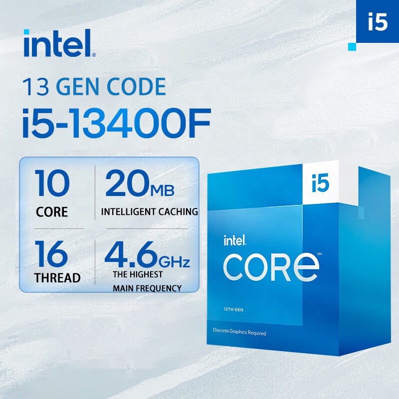 Intel Core I5 13th Generation Processors - 10 Cores, 16 Threads