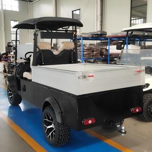 Carrito de golf eléctrico HKBG 2026 con caja de carga y gancho de remolque - Product Image 6