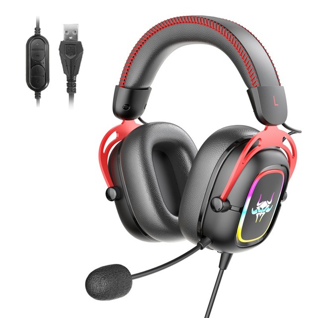 Scorpion G7000 USB Game Headset Wired Low Latency Noise Canceling Play Games
