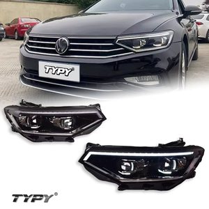Pour Volkswagen Passat B8.5 2020-2023 : Conversion de l'ensemble de phares en LED matriciel avec clignotants séquentiels et feux de jour - Product Image 1