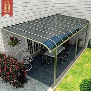 Rollbare elektrische Markise für Wohnhäuser, einziehbare Kassettenmarkise mit Gelenkarm für Garten, Terrasse und Hof - Product Image 1