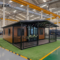 Maison préfabriquée extensible multi-pièces Better Living, modèle de villa de 40 pieds avec 2 à 4 chambres pour logement familial de grande taille