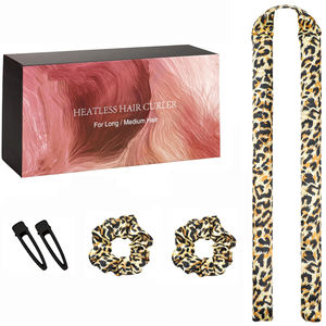 Diadema <span class=keywords><strong>de</strong></span> rizos sin calor <span class=keywords><strong>de</strong></span> <span class=keywords><strong>terciopelo</strong></span> personalizada, accesorios para el cabello, rizador <span class=keywords><strong>de</strong></span> <span class=keywords><strong>pelo</strong></span> sin calor mejorado para cabello largo y mediano - Product Image 4