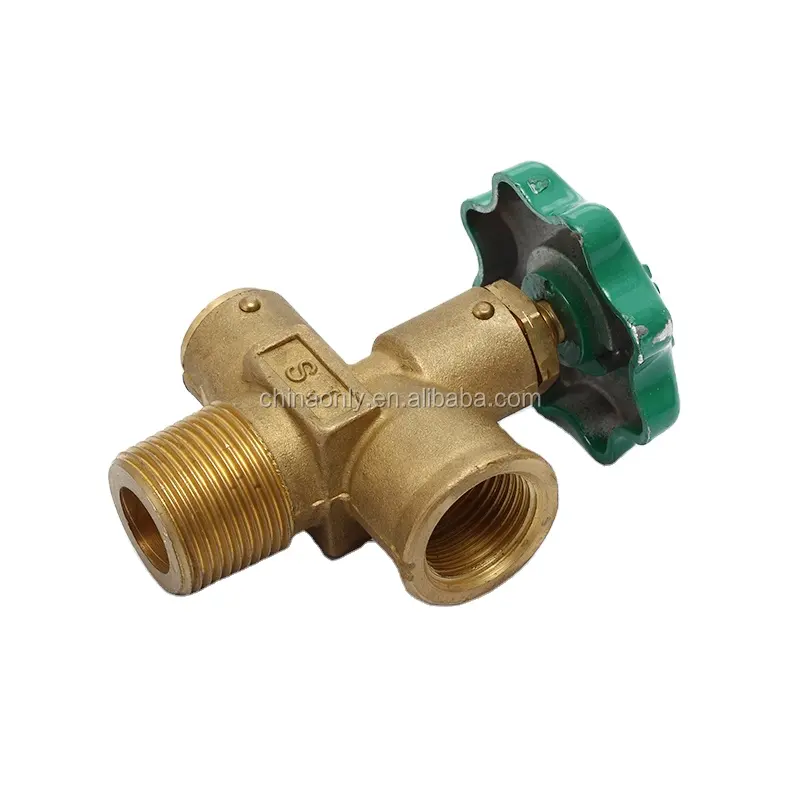 High quality liquefied petroleum gas cylinder brass valve burner control valves