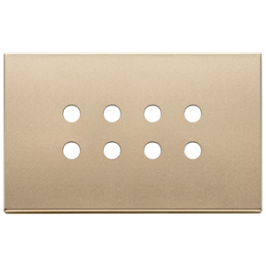 ป้ายประตูซาตินโกลด์ 4Mx8 ทรงกลม 14.7x9.7x1.4 มม. - Product Image 1