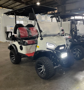 Hot Sale Road 4 Passenger Electric Golf <b>Cart</b> Lithium Battery 5KW Motor 300kg Load Capacity 4 <b>Wheels</b> Luxury Sightseeing Vehicle - Product Image 2