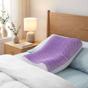 Oreillers de Contour ergonomiques pour le soulagement de la douleur au cou, <span class=keywords><strong>oreiller</strong></span> de soutien Cervical, <span class=keywords><strong>oreiller</strong></span> rafraîchissant en <span class=keywords><strong>Latex</strong></span> TPE, <span class=keywords><strong>oreiller</strong></span> élastique - Product Image 5