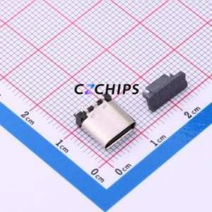 TYPEC-501S-ECP24H88 USB Connector SMD Connector ( Connector Type: Type-C )( Protocol Standard: USB 3.1 )( Gender: Female ) - Product Image 1