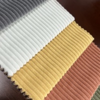 Tissu en velours côtelé 100% polyester de haute qualité pour la décoration intérieure et la technique tissée de couverture de canapé pour les sacs en tissu