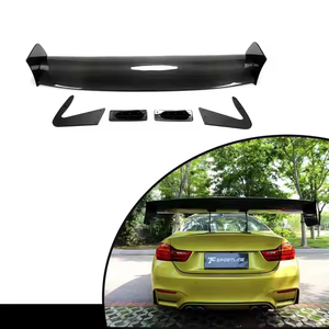 Carbon Fiber /FRP Big Barb Volte Spoiler Rear Trunk Spoiler Boot Lip for Nissan GTR Ford Mustang Toyota GT86 Subaru BRZ - Product Image 1