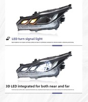 Ensemble de phares LED complets pour Toyota Corolla 19-25 avec lentille de projecteur à double faisceau et clignotants séquentiels
