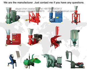 Máquina de pellets de troquel plano, granulador de hierba - Product Image 3