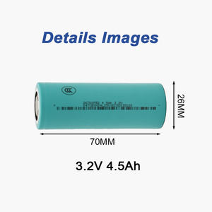 CBAK 26700FB2 원통형 LiFePO4 4.5Ah 3.2V 3C 최대 방전 14.4Wh 3000 사이클 수명 배터리 전기 자전거/스쿠터용 - Product Image 2