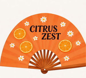 Éventail pliant publicitaire personnalisé en bambou et soie, avec logo imprimé, pour cadeaux promotionnels en gros - Product Image 5