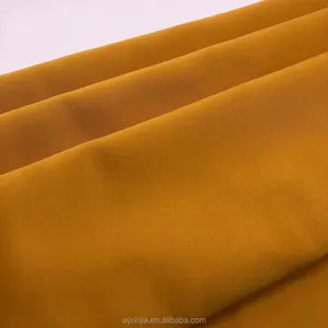 Wujiang Factory Plain Dye Seide Soft Touch Polyester Royal Satin Stoff