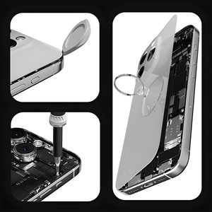 Kit de tournevis 58-en-1 de qualité professionnelle avec manche en acier pour la réparation et le démontage de téléphones Android et Apple, ordinateurs, horloges domestiques – Outil OEM - Product Image 5