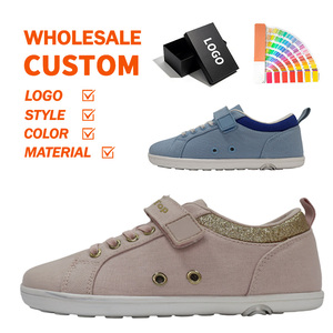 Chaussures pour enfants à bout large, forme naturelle du pied, zéro dénivelé, fermeture auto-agrippante, minimalistes, pour usage quotidien et décontracté, baskets pour enfants - Product Image 5