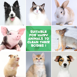 Custom Logo Disposable Pet Grooming Gloves Wipes White Hypoallergenic Pet Cleaning Gloves Wet Wipes for Dogs and Cats - Product Image 5