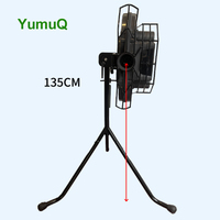 Machine d'entraînement professionnelle de lancer de baseball YumuQ Atec, réglable en force, en angle et en hauteur, pour l'entraînement au frappeur