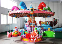 Nouvelles chaises volantes sur le thème des animaux de clown pour aire de jeux pour enfants