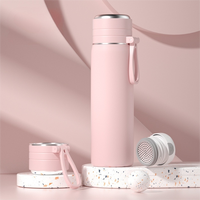 Bouteille isotherme classique en acier inoxydable 304 de grande taille, isolation thermique de 6 à 12 heures, portable pour le voyage, café et thé