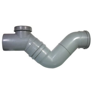 Sifone Florence Diametro 125 per Trappole Idrauliche con Design a Flusso Silenzioso - Product Image 1