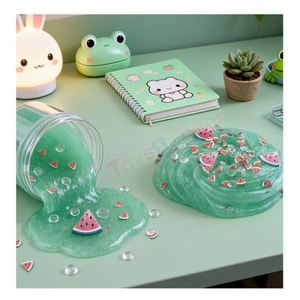 Colorful Educational Non-Toxic <b>Slime</b> & Playdough Craft DIY Kit Imaginative Fun Play Project for Children Bulk Jelly Charms - Product Image 5