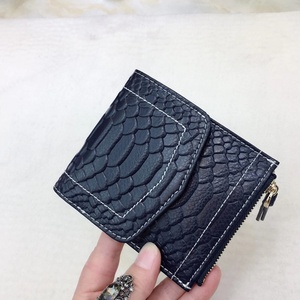 Boshiho Customized Animal Print <b>Card</b> <b>Holder</b> Purse Snake Skin Fashion Leather Wallet <b>Card</b> <b>Holder</b> for Women - Product Image 6