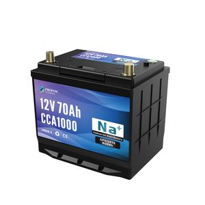 標準カーバッテリー充電式オートバッテリー<span class=keywords><strong>12V</strong></span> 20ah 70Ahナトリウムイオンスタートバッテリー - Product Image 3