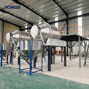 Línea de Mezcla Industrial de Alimentos de Doble Tambor de Alta Eficiencia HONGDI, Personalizada, de Gran Capacidad, Automática, 380V/220V para Kimchi - Product Image 6