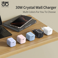 Chargeur de téléphone rapide GaN coloré USB-C 20W 30W 33W 45W 65W Super Cool pour iPhone 15 16 17 Pro Max