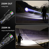 Lampe de poche tactique LED étanche haute puissance pour l'aventure en plein air Utilisation d'urgence Fabriqué en Chine Équipement de défense personnelle