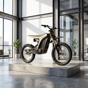Motocicleta Eléctrica Todoterreno Profesional USA STOCK de 12000W LPMSM con Motor Central, Batería de Litio de 72V y Alto Torque para Carreras Off-Road - Product Image 4