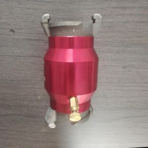 Válvula de retención de fuego Bomba de agua de hierro fundido de tinta unidireccional Tipo de ranura silenciada Válvula de retención de sonido - Product Image 1
